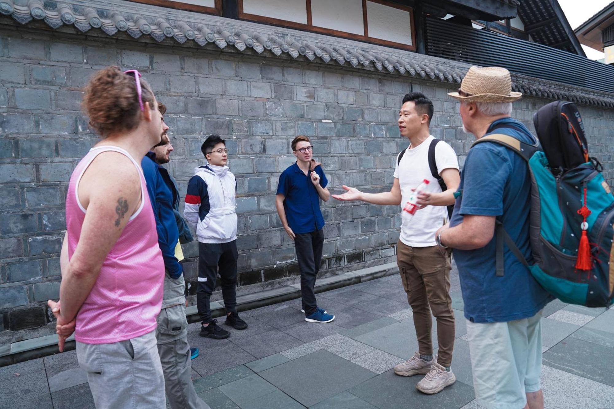 Chengdu Mix Hostel Courtyard Poshpacker Kültér fotó