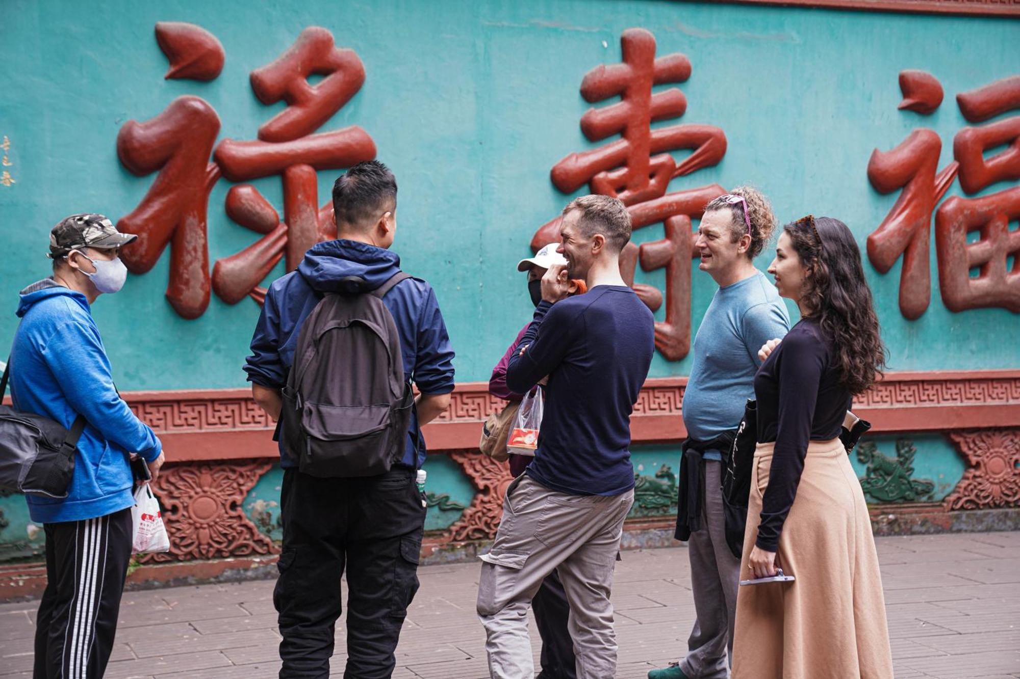 Chengdu Mix Hostel Courtyard Poshpacker Kültér fotó